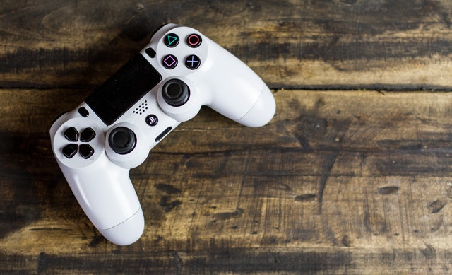 White Ps4 Controller